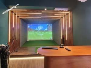 Thi công 11 phòng Golf 3D simulator Hàn Quốc